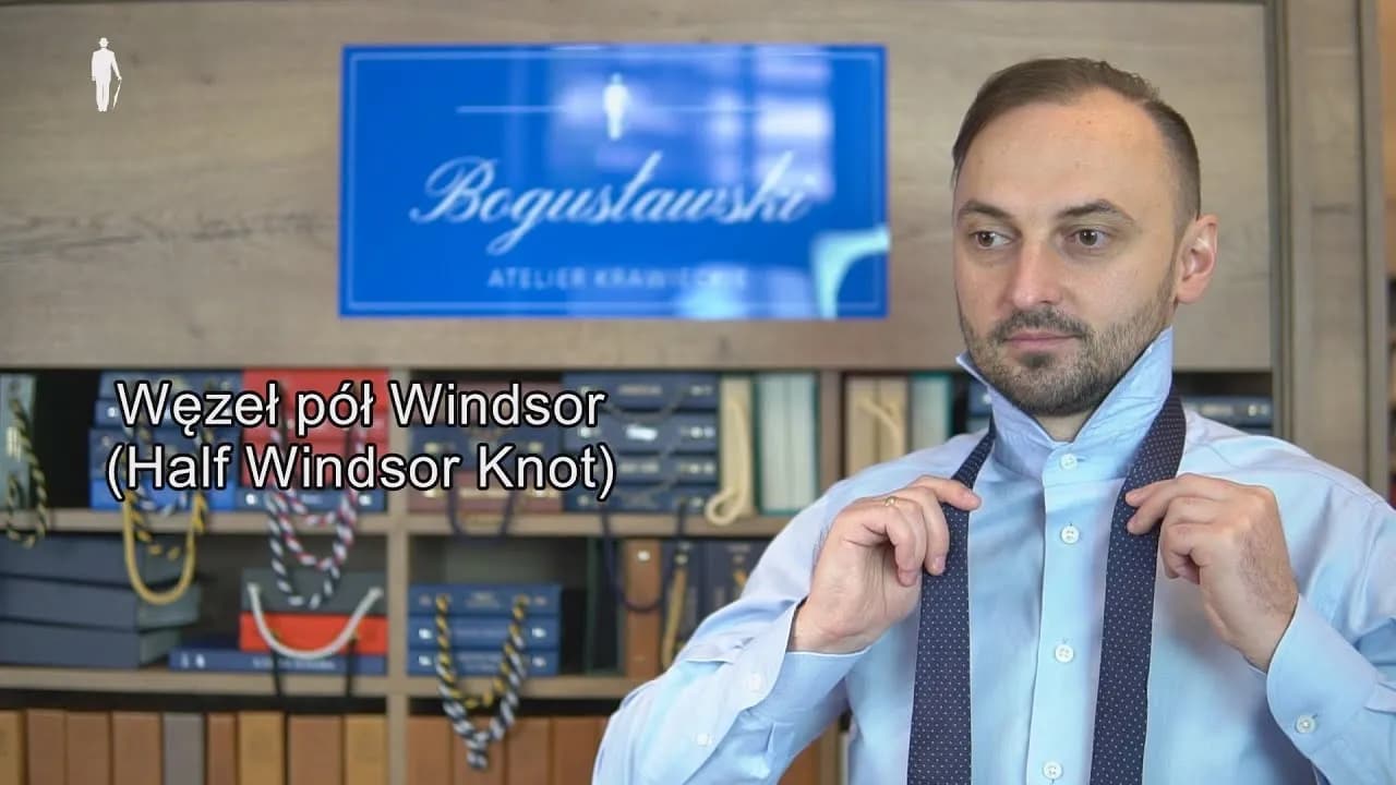 Jak zawiązać krawat pół Windsor - proste kroki, które musisz znać