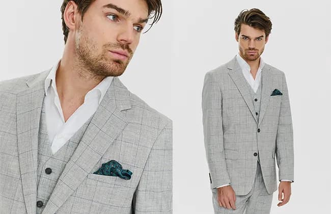 Najlepsze krawaty do szarej marynarki – uniknij modowych faux pas