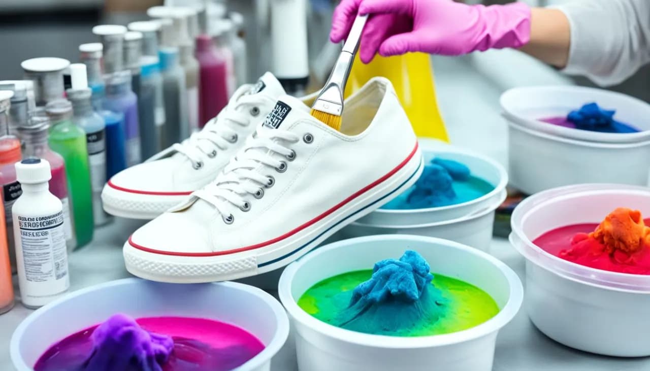 Czym zafarbować buty z materiału, aby uzyskać idealny efekt?
